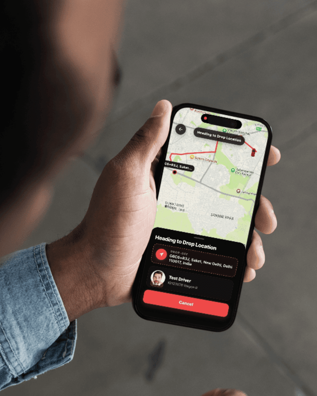 Live Route Tracking & Safe Real Time Tracking